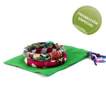 Regalo solidario-pulseras-semilla para el cambio