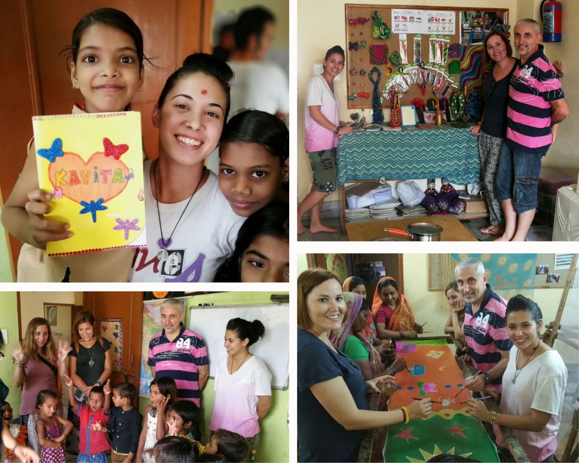 Visita familia Alcaraz a Varanasi - Semilla para el Cambio